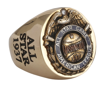 1937 All-Star Game American League Pin-Mounted Ring